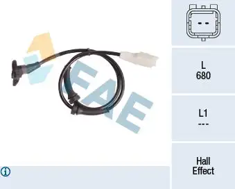 FAE 78181 ABS Hız Sensörü (Ön)
