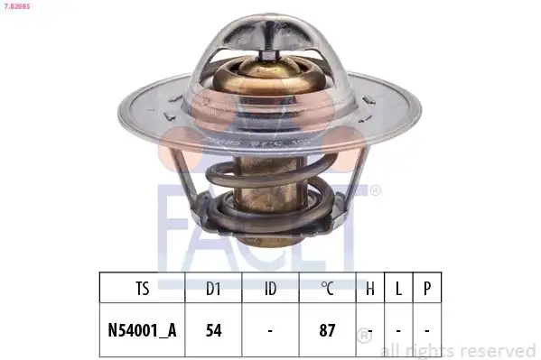 FACET 7.8268S Termostat