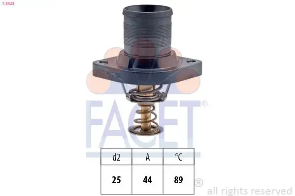 FACET 7.8423 Termostat 9630066680