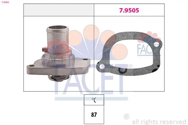 FACET 7.8482 Termostat 46737644