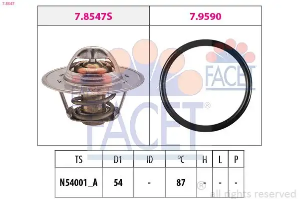 FACET 7.8547 Termostat
