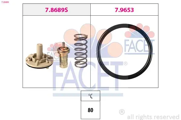 FACET 7.8689 Termostat 03C121110L