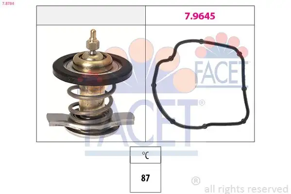 FACET 7.8784 Termostat