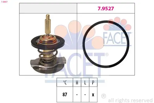 FACET 7.8807 Termostat