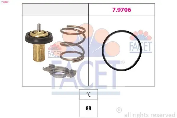 FACET 7.8822 Termostat