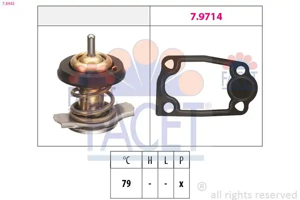 FACET 7.8942 Termostat