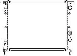 MGA 80114 Radyatör 7702247467