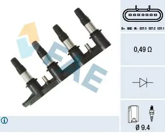 FAE 80352 Bobin 134015