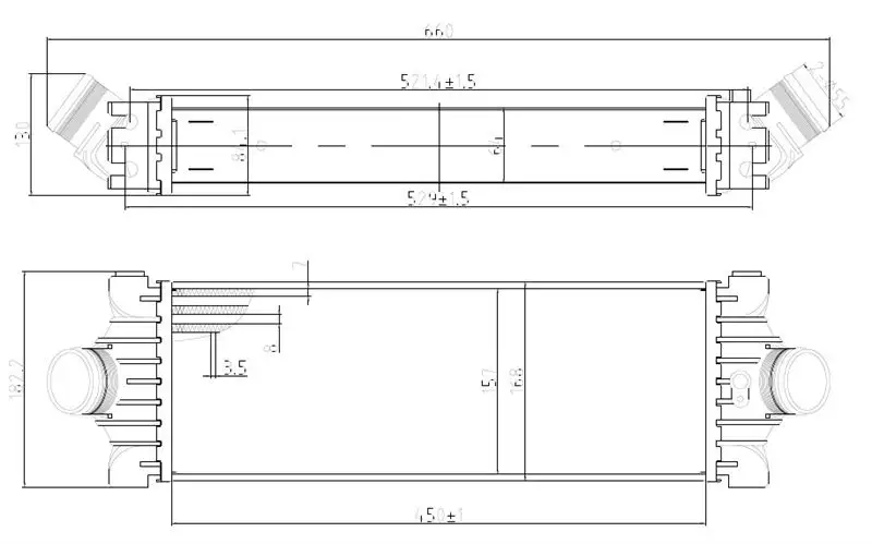 MGA 80519 Turbo Radyatörü CC119L440BC