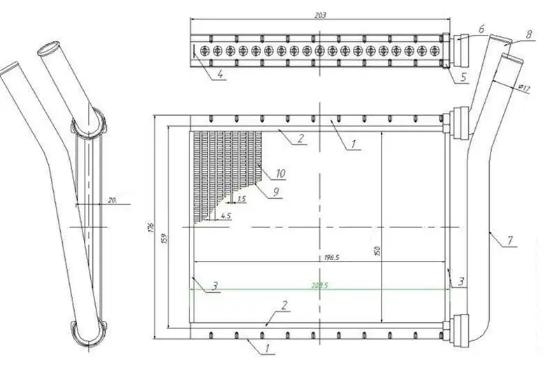MGA 81186 Kalorifer Radyatörü 8710702150