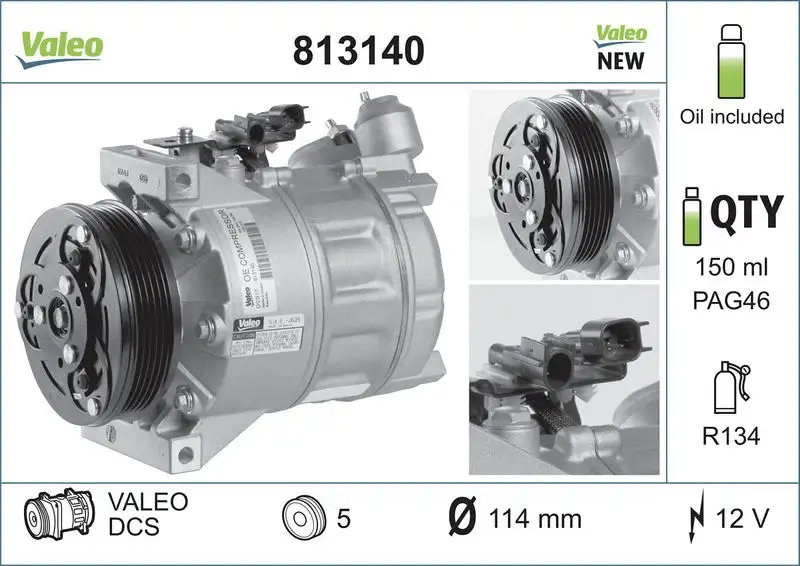 VALEO 813140 Klima Kompresörü