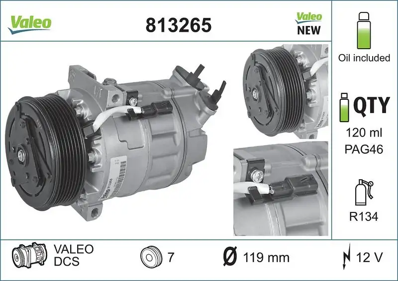 VALEO 813265 Klima Kompresörü