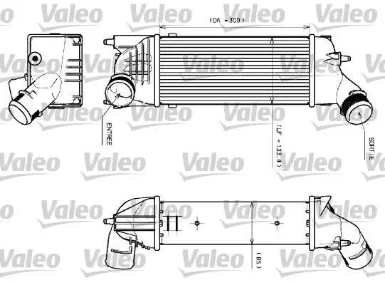 VALEO 817639 Turbo Radyatörü 0384G6