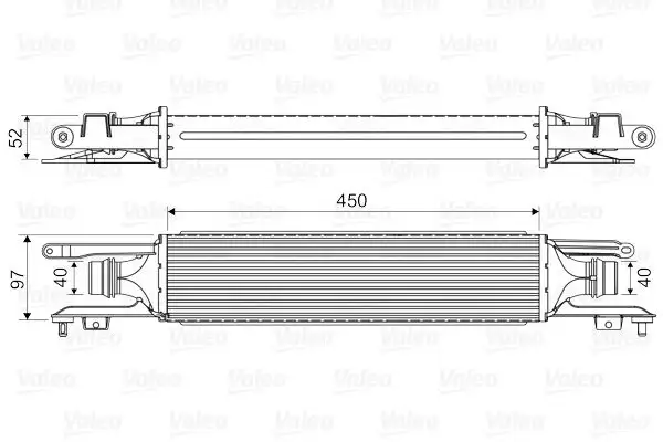 VALEO 818577 Turbo Radyatörü 6302078