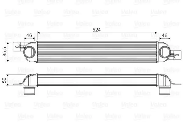 VALEO 818661 Turbo Radyatörü 13148294