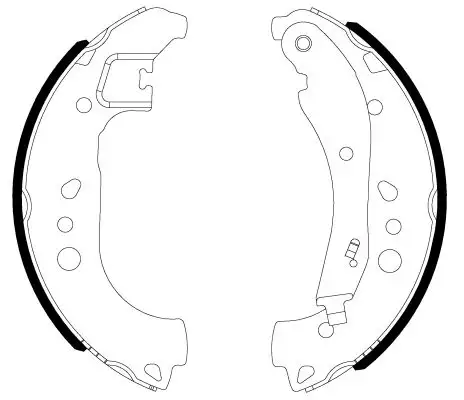 HELLA 8DB355022-911 Arka Fren Balatası