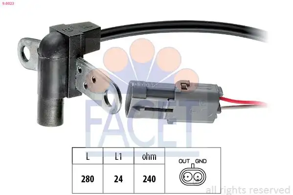 FACET 9.0023 Krank Sensörü 7700739793