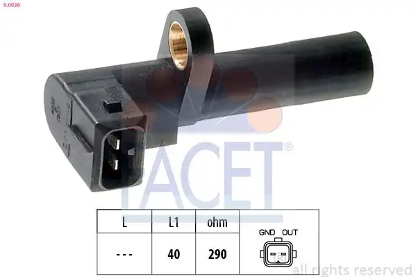 FACET 9.0036 Krank Sensörü