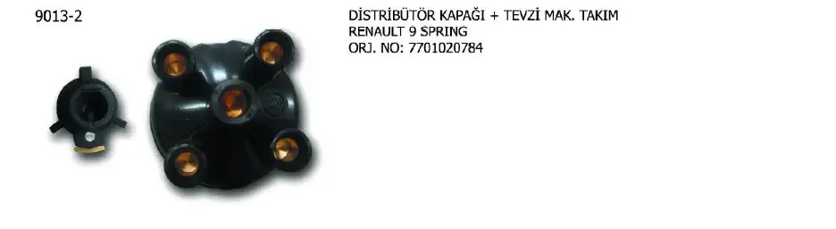 ÜNÜVAR 9013-2 Distribütör Kapağı ve Tevzi Makarası