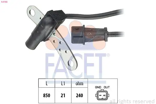 FACET 9.0165 Krank Sensörü 308164912
