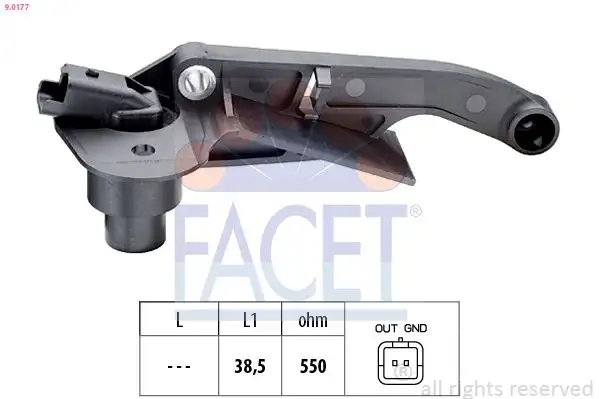 FACET 9.0177 Krank Sensörü 19205T