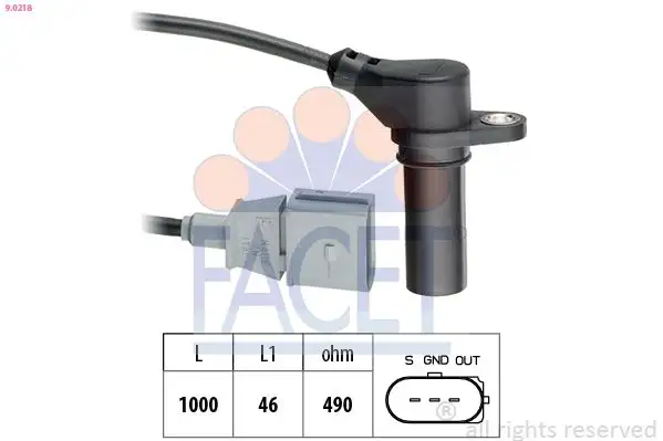 FACET 9.0218 Krank Sensörü 131814