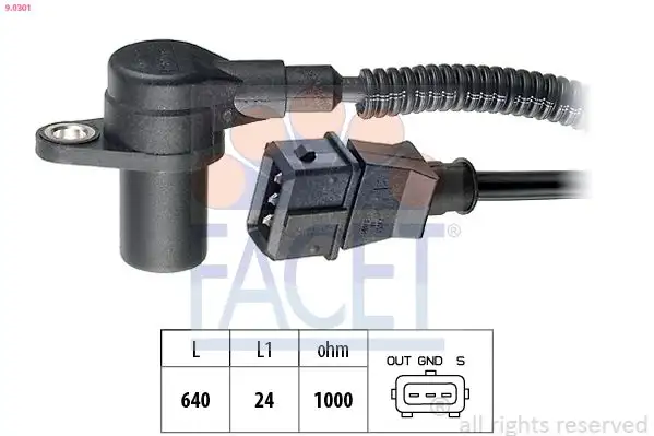 FACET 9.0301 Krank Sensörü 5001848541