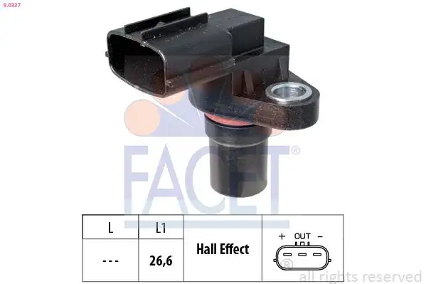 FACET 9.0337 Krank Sensörü 97180388
