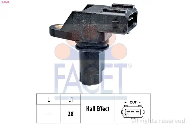 FACET 9.0349 Krank Sensörü