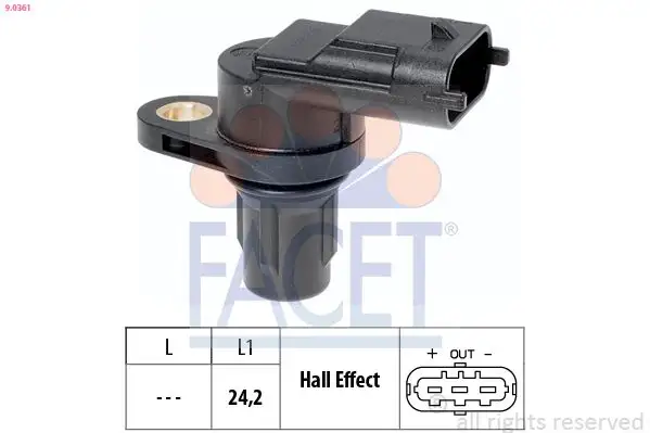 FACET 9.0361 Krank Sensörü
