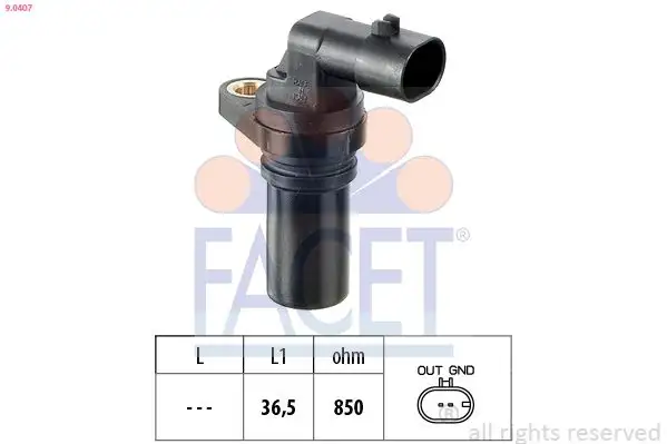 FACET 9.0407 Krank Sensörü