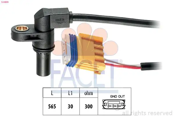 FACET 9.0469 Devir Sensörü 3193500QAA