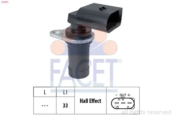 FACET 9.0472 Krank Sensörü