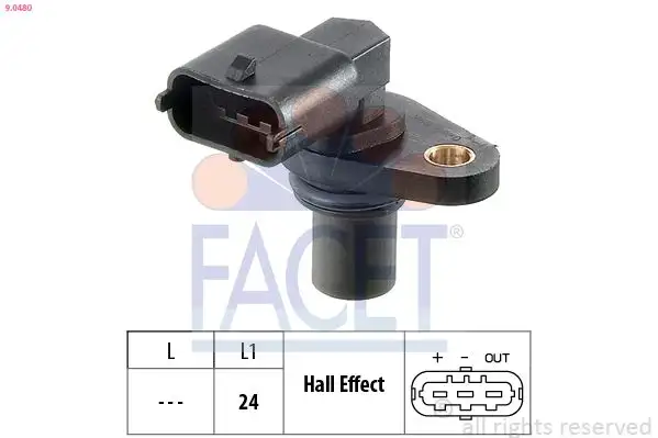 FACET 9.0480 Eksantrik Sensörü