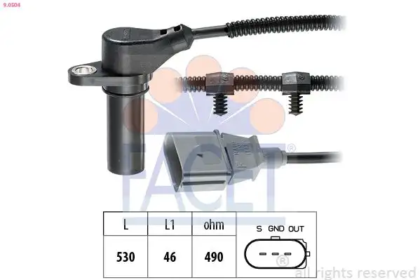 FACET 9.0504 Krank Sensörü