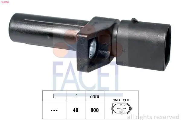 FACET 9.0608 Krank Sensörü