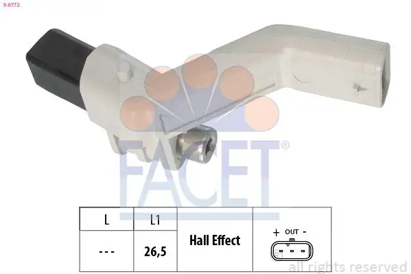 FACET 9.0772 Krank Sensörü