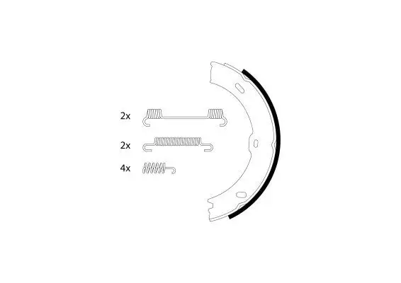 TEXTAR 91066800 El Fren Balatası A9064200320