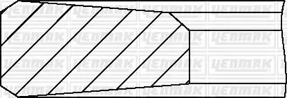 YENMAK 91-09711-000 Motor Segmanı (STD) A5410300624