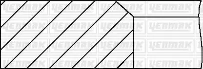 YENMAK 91-09986-000 Motor Segmanı (STD)