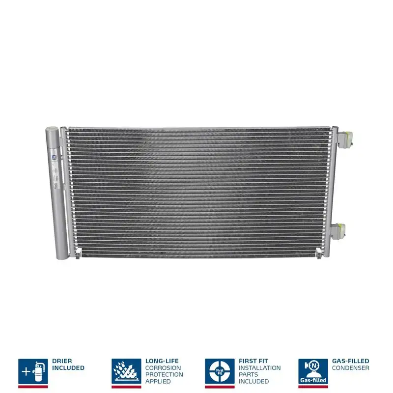 NISSENS 940204 Klima Radyatörü 64539228607