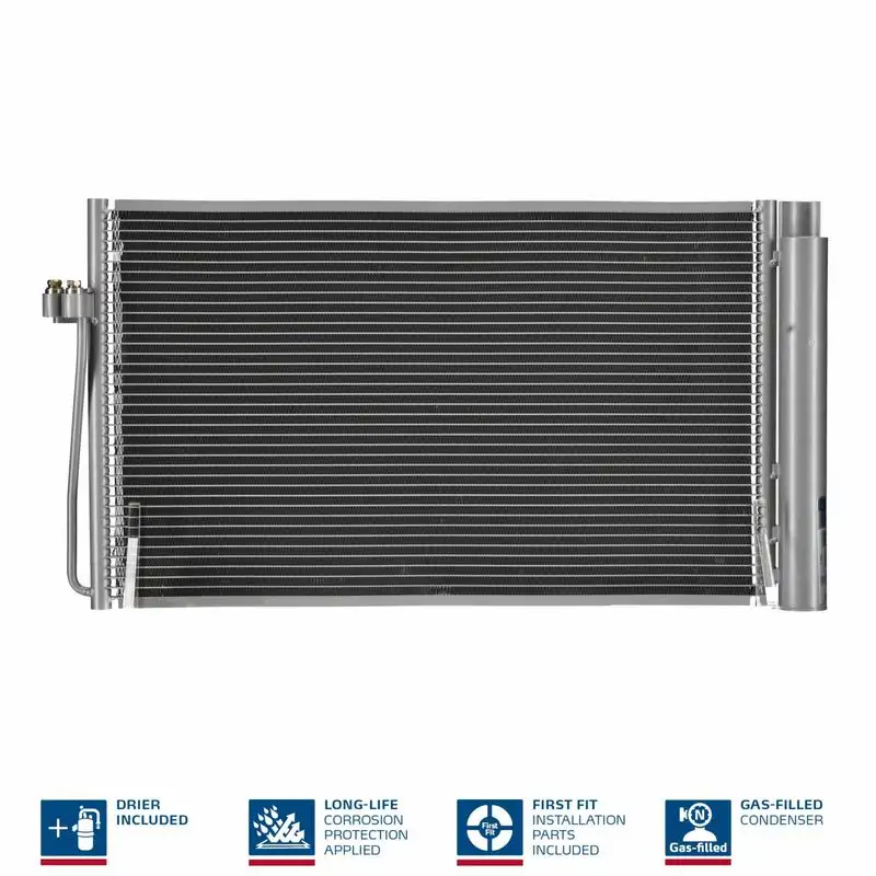 NISSENS 94747 Klima Radyatörü