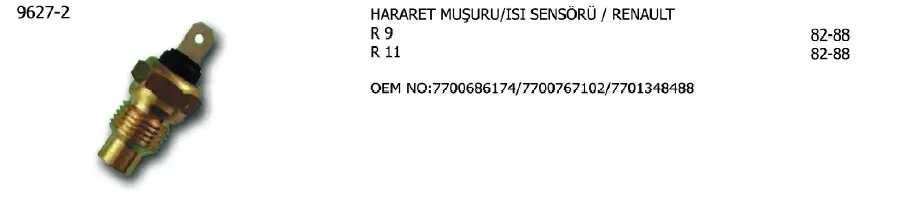 ÜNÜVAR 9627-2 Hararet Müşiri