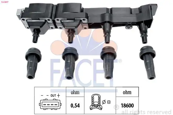 FACET 9.6307 Bobin