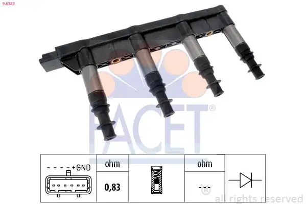 FACET 9.6383 Bobin