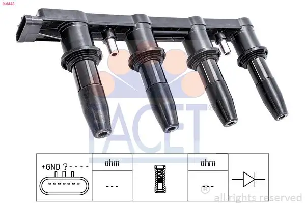 FACET 9.6445 Bobin