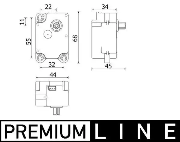 MAHLE AA71000P Kalorifer Hareketlendirici