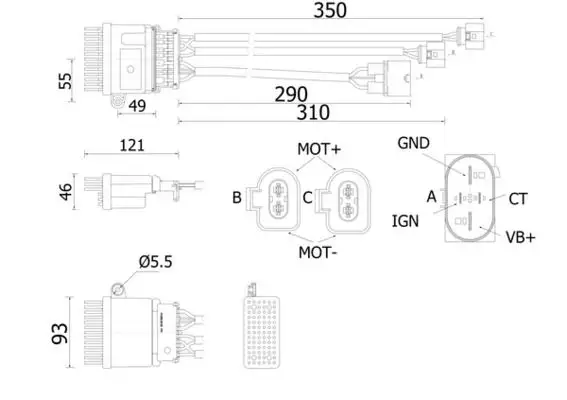 MAHLE ABR78000S Klima Ayar Ünitesi 8K0959501G