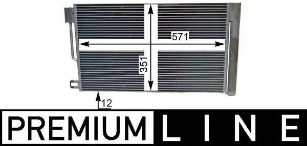 MAHLE AC367000P Klima Radyatörü
