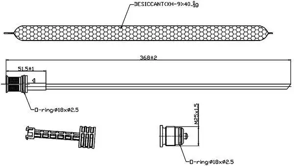 MAHLE AD89000S Klima Kurutucu Tüpü 7E0298403